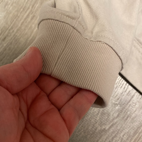 Nicole Miller Cropped Canvas Jacket M - Picture 2 of 6